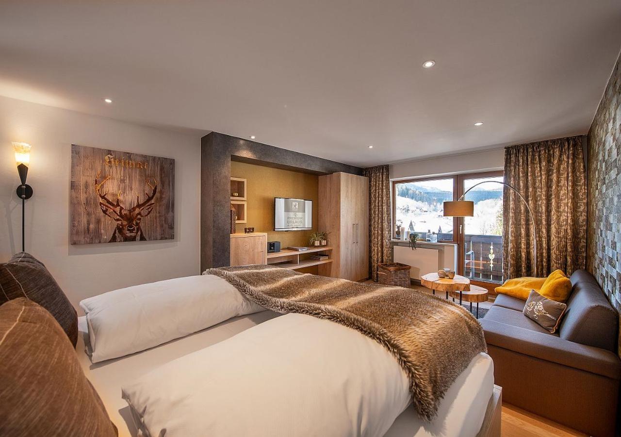 Bayern Resort Hotel - Adults Only - Mit Zugspitzblick - Eibsee-Naehe - Wellnessbereich - Naturpool Im Sommer Grainau Esterno foto